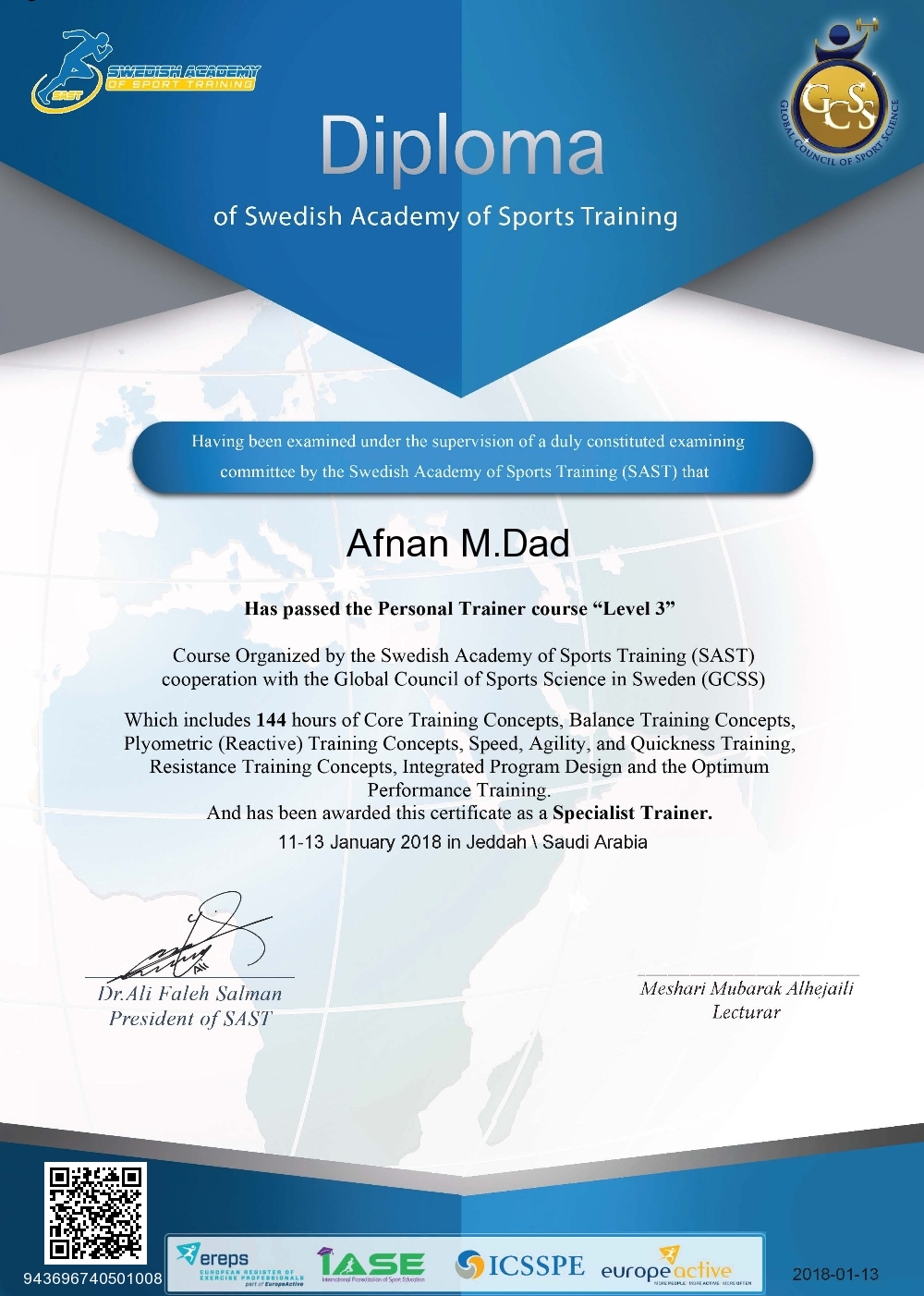 Afnan M.Dad